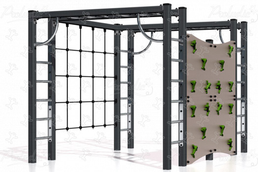 J1606-M speeltoestellen klim- en evenwichtsspelen klimstructuren afbeelding 3d