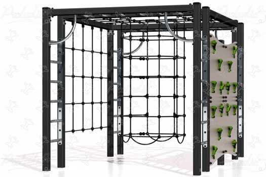 J1608-M speeltoestellen klim- en evenwichtsspelen klimstructuren afbeelding 3d