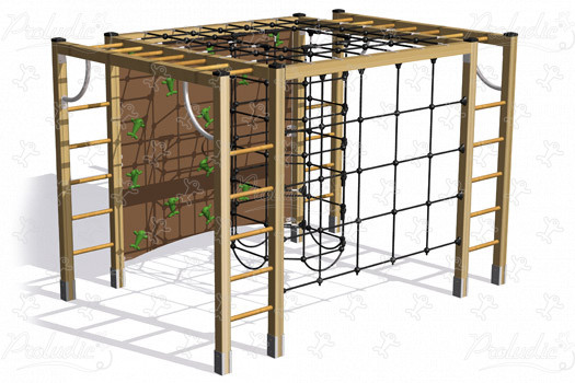 J1608 speeltoestellen klim- en evenwichtsspelen klimstructuren afbeelding 3d