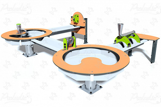 Waterstad J1717 speeltoestellen educatieve en zintuiglijke speeltoestellen waterspelen afbeelding 3d