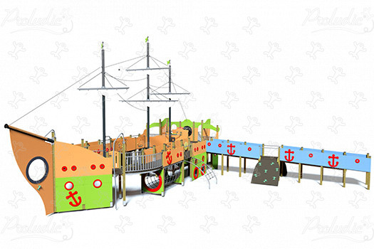 Galjoen J1960 speeltoestellen gethematiseerde speelcombinaties aquatica afbeelding 3d