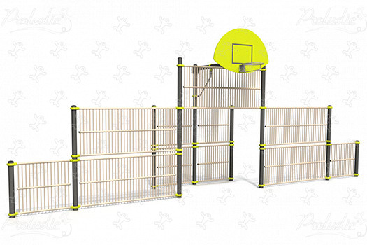 Doel Met Basket J22219 sport en fitness acti’fun multisport afbeelding 3d
