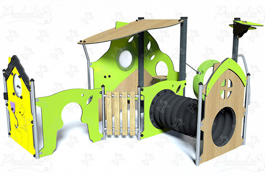 Verstophuisje L J224® speeltoestellen klassieke spelen speelhuisjes afbeelding 3d