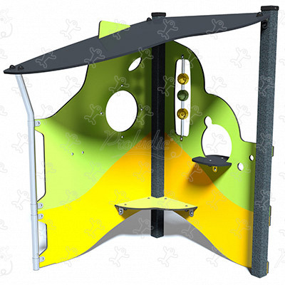 Het kabouterhutje J230 speeltoestellen klassieke spelen speelhuisjes afbeelding 3d