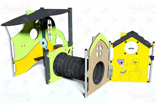 Kabouterkas J233 speeltoestellen klassieke spelen speelhuisjes afbeelding 3d