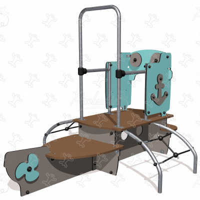 Onderzeeër J2615 speeltoestellen gethematiseerde speelcombinaties aquatica afbeelding 3d