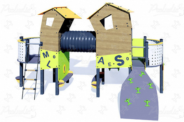 Droomdorp Avontuur J2625® speeltoestellen gethematiseerde speelcombinaties avontuur afbeelding 3d