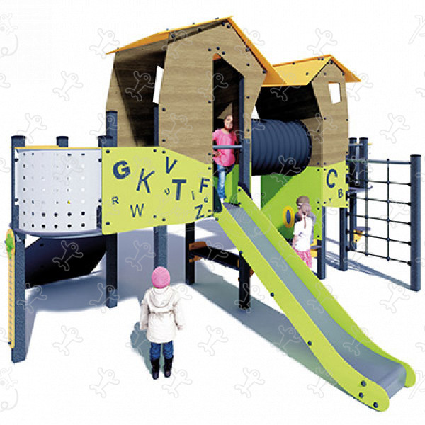 Droomdorp Avontuur J2625® speeltoestellen gethematiseerde speelcombinaties avontuur afbeelding 3d