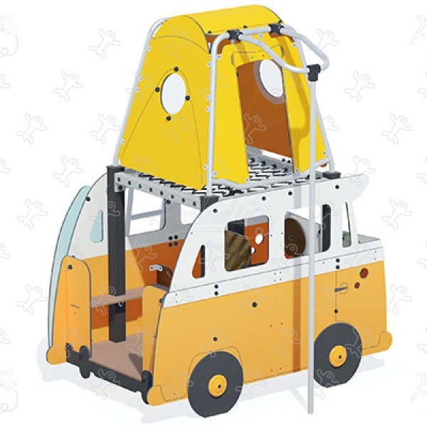 Surfersbus J2627® speeltoestellen gethematiseerde speelcombinaties avontuur afbeelding 3d