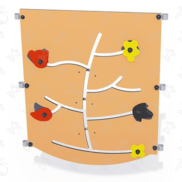 Speelpaneel Bloemen J3402 speeltoestellen educatieve en zintuiglijke speeltoestellen speelpanelen & muzikale spelen afbeelding 3d