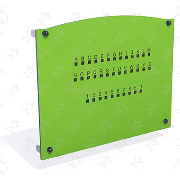 Braillepaneel J3431 speeltoestellen educatieve en zintuiglijke speeltoestellen speelpanelen & muzikale spelen afbeelding 3d