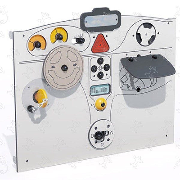 Dashboard J3434® speeltoestellen educatieve en zintuiglijke speeltoestellen speelpanelen & muzikale spelen afbeelding 3d