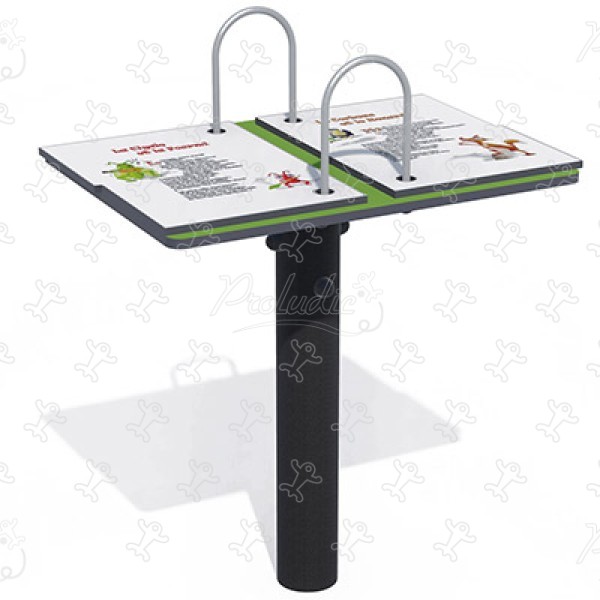 Open boek J3439® speeltoestellen educatieve en zintuiglijke speeltoestellen speelpanelen & muzikale spelen afbeelding 3d