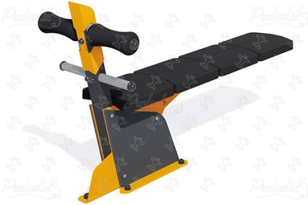 Buikspierbank J37219® sport en fitness acti’fun acti’fit afbeelding 3d