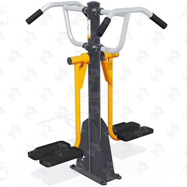 Dubbele pendule J37223® sport en fitness acti’fun acti’fit afbeelding 3d