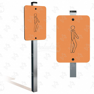Mijlpaalpaaltjes Wandelen J3732 sport en fitness acti’fun acti’ninja afbeelding 3d