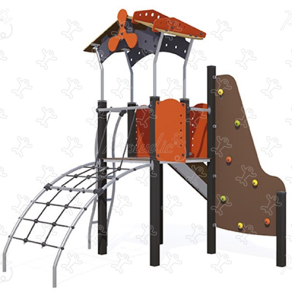 J38351 speeltoestellen combinatie spelen diabolo afbeelding 3d