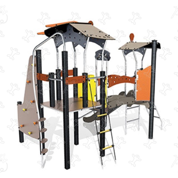 J38352 speeltoestellen gethematiseerde speelcombinaties metropolis afbeelding 3d