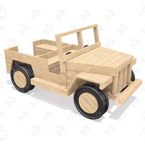 Jeep J49102® speeltoestellen duurzaam natuurlijk houten speeltoestellen avontuur afbeelding 3d