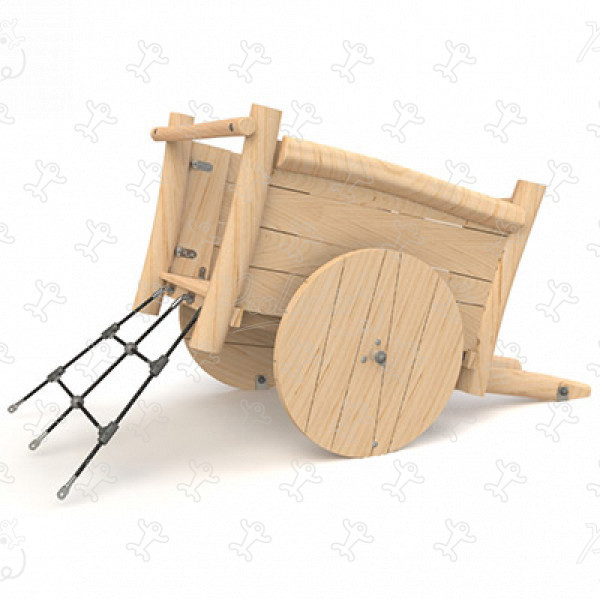 Kar J49112® speeltoestellen duurzaam natuurlijk houten speeltoestellen voertuigen afbeelding 3d