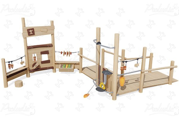 Markt J49147® speeltoestellen duurzaam natuurlijk houten speeltoestellen educatieve en zintuiglijke speeltoestellen afbeelding 3d
