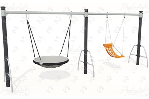 Vogelnest, 1 inclusief zitje J492-G® speeltoestellen klassieke spelen schommels afbeelding 3d