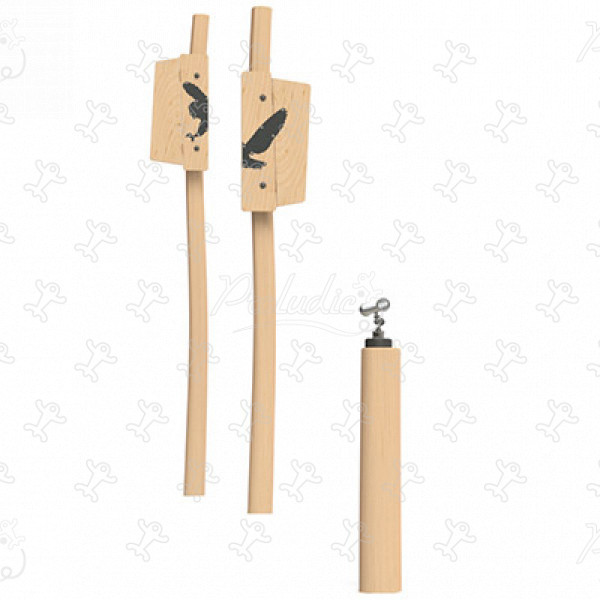 Uil J4952® speeltoestellen duurzaam natuurlijk houten speeltoestellen educatieve en zintuiglijke speeltoestellen afbeelding 3d