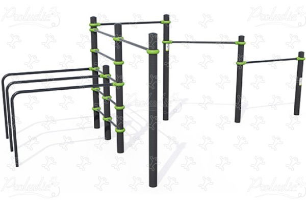 Gymcombinatie J5233® sport en fitness acti’fun acti’street afbeelding 3d