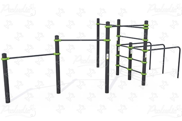 Gymcombinatie J5233® sport en fitness acti’fun acti’street afbeelding 3d