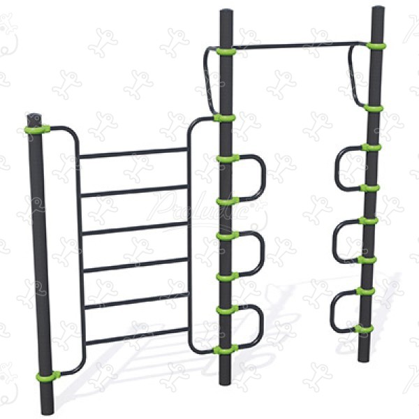 Opwarm-/rekoefeningencombinatie J5234® sport en fitness acti’fun acti’street afbeelding 3d