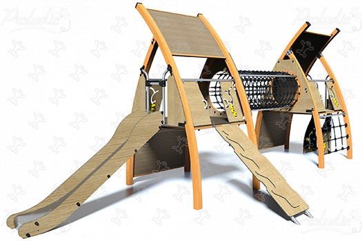 J5605-C® speeltoestellen combinatie spelen kanopé afbeelding 3d