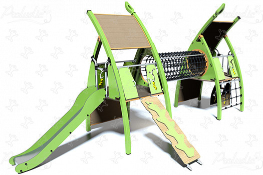 J5605 speeltoestellen combinatie spelen kanopé afbeelding 3d