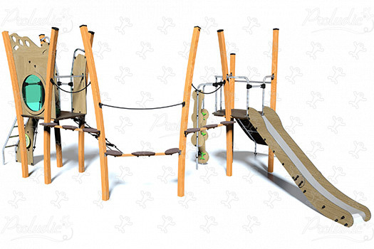 J5606-C® speeltoestellen combinatie spelen kanopé afbeelding 3d