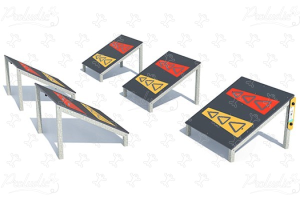 Springvlakken J5901® speeltoestellen acti’fun acti’ninja afbeelding 3d