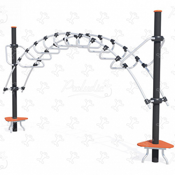 Monkey bar archway J5908® speeltoestellen acti’fun acti’ninja afbeelding 3d