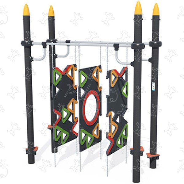 Muurdoorloop J5920® speeltoestellen acti’fun acti’ninja afbeelding 3d