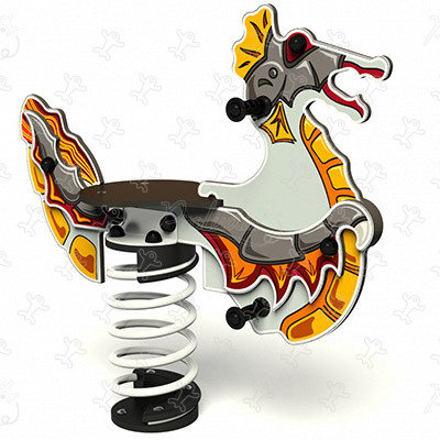 Draak J817-GM speeltoestellen grafic games middeleeuwen print afbeelding 3d