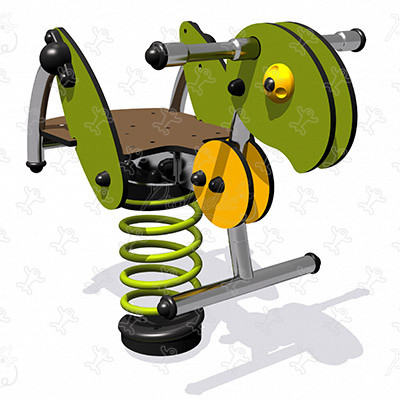 Gemini J833 speeltoestellen dynamische speeltoestellen veertoestellen afbeelding 3d