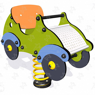 Twiny J834® speeltoestellen dynamische speeltoestellen veertoestellen afbeelding 3d