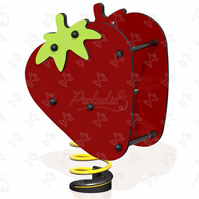 Aardbei J860 speeltoestellen dynamische speeltoestellen veertoestellen afbeelding 3d