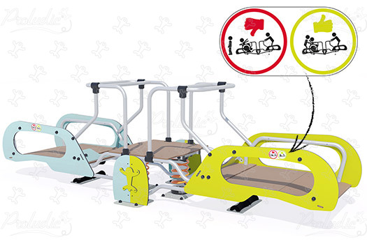 Wip XL Inclusief J987® speeltoestellen dynamische speeltoestellen veertoestellen afbeelding 3d