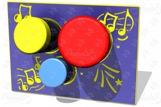 Bongos R34-FIMUBON6 speeltoestellen educatieve en zintuiglijke speeltoestellen speelpanelen & muzikale spelen afbeelding 3d