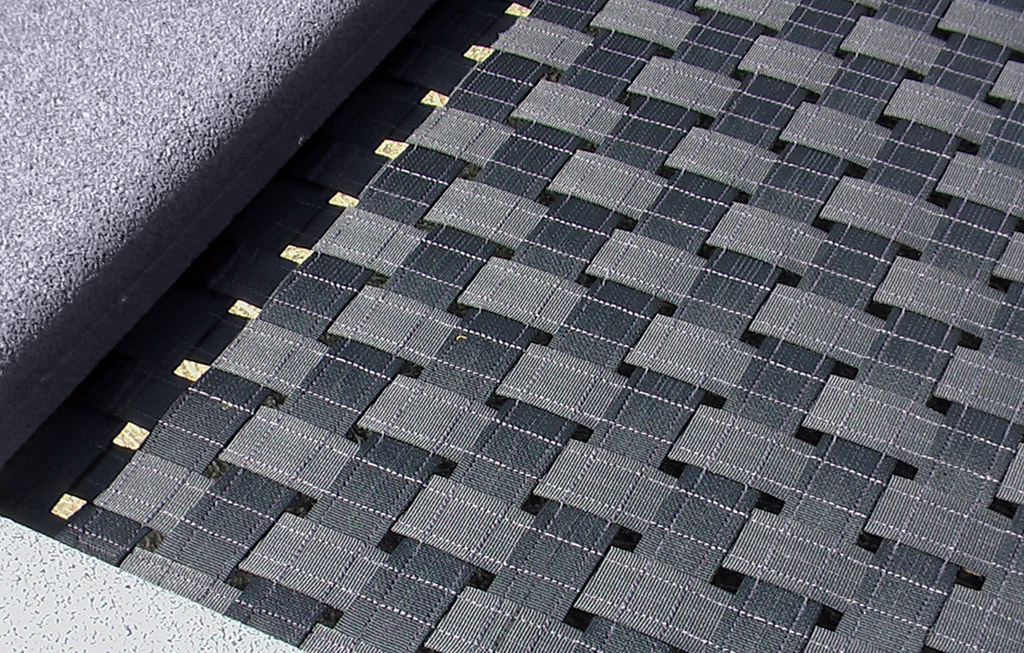 Het trampoline oppervlak