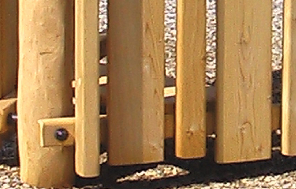 De panelen, treden, klimwanden en tunnels