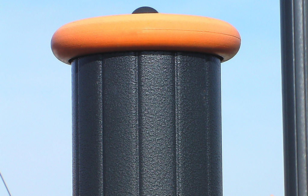 De 125mm diameter paal