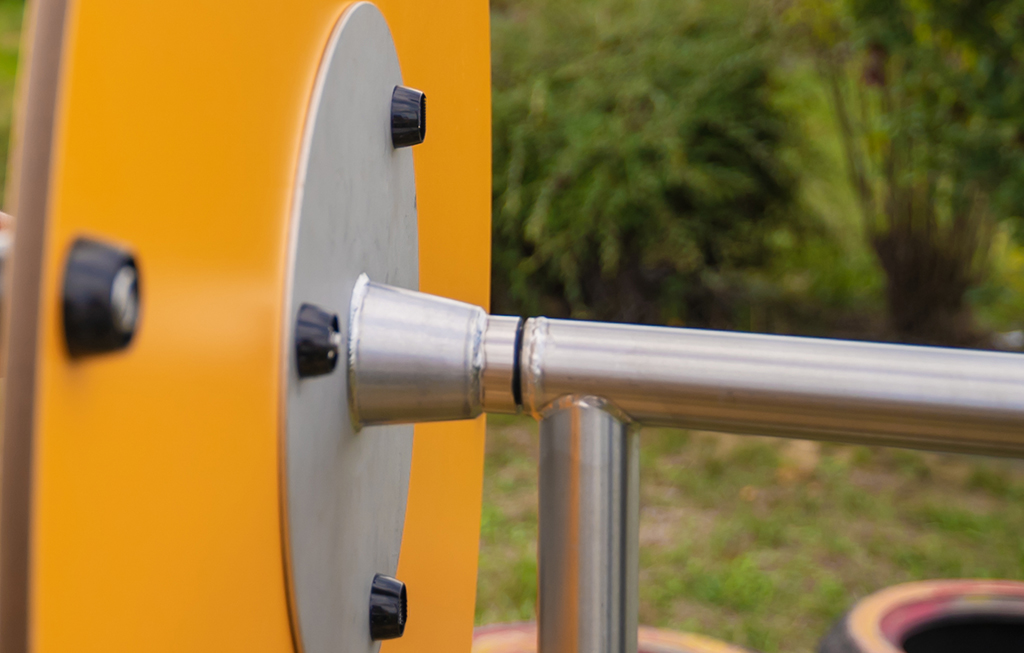 Het RVS draaisysteem