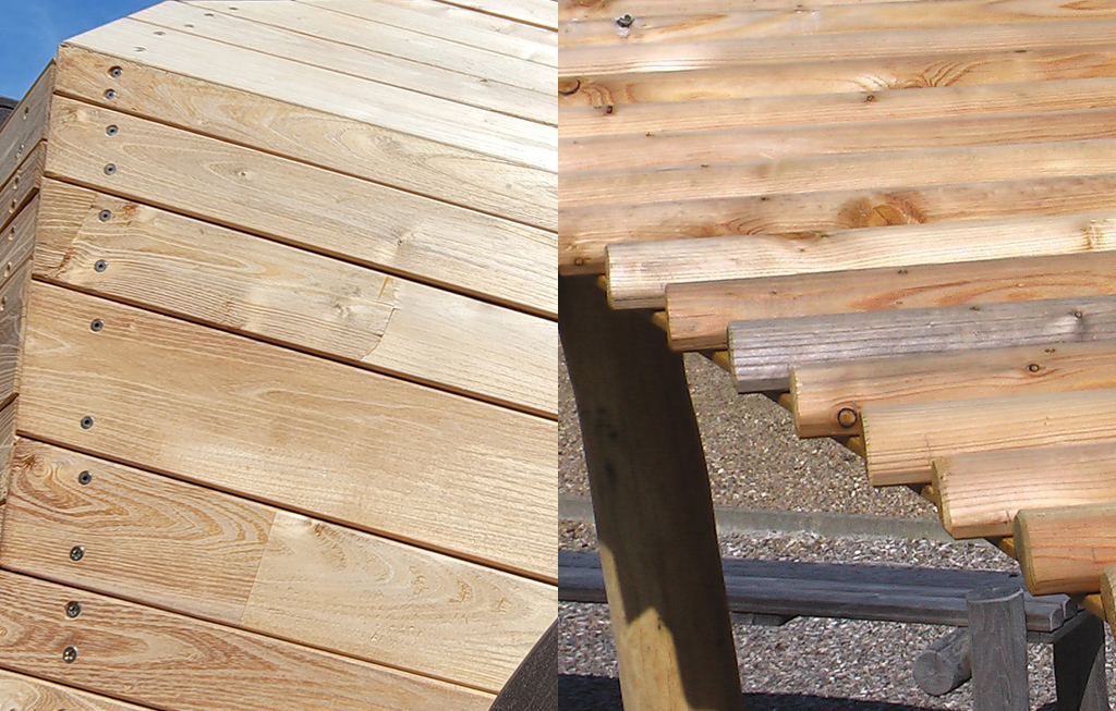 De planelen en halve stammen