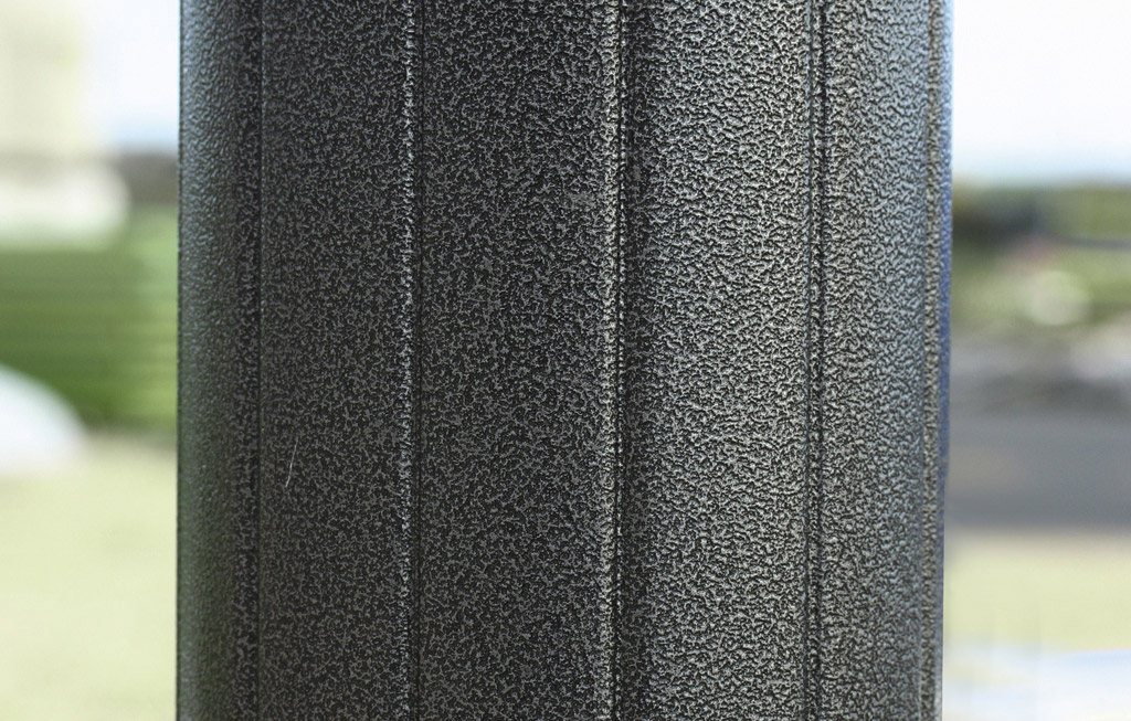 De 125mm diameter palen