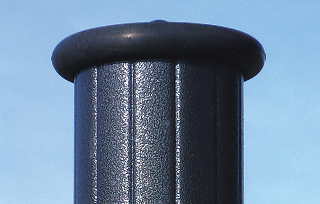 De 125mm diameter palen