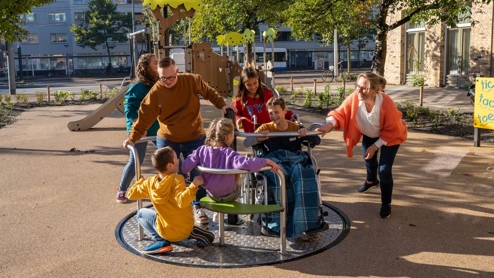 Inclusieve speel- en sporttoestellen